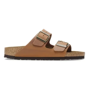 Klapki męskie Birkenstock Arizona LEOI Cognac