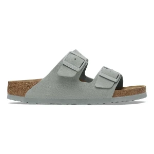 Klapki męskie Birkenstock Arizona Suede Leather