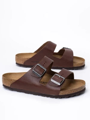 Klapki męskie brązowe Birkenstock Arizona LE Vintage Wood Roast