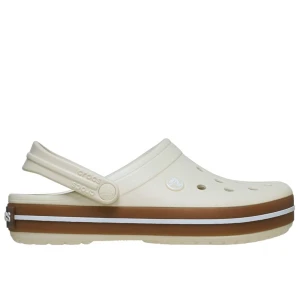 Klapki męskie Crocs Crocband Gum Clog 212756-2MD - białe