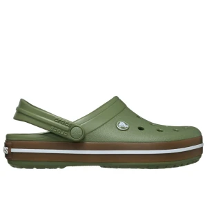 Klapki męskie Crocs Crocband Gum Clog 212756-3BX - zielone