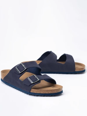 Klapki męskie granatowe BIRKENSTOCK ARIZONA SYN VEG