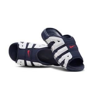 Klapki męskie Nike Air More Uptempo - Niebieski