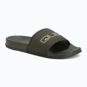 Klapki męskie Quiksilver Sessions Slide grape leaf Zielony
