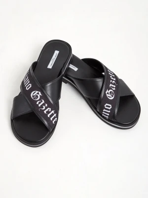 Klapki męskie skórzane JOHN GALLIANO