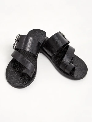 Klapki męskie skórzane LES HOMMES