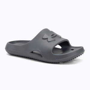 Klapki męskie Under Armour Locker V Slide castlerock / castlerock / anthracite Szary