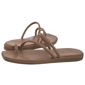 Klapki Miami Toe Loop Sandal Milk Chocolate 209862-2JJ (CR348-c) Crocs