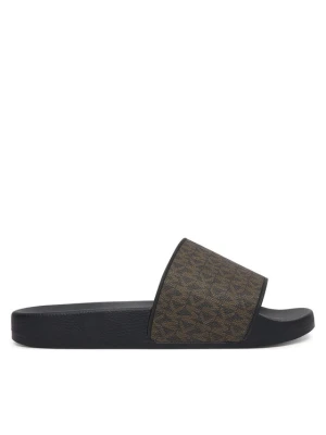 Klapki MICHAEL Michael Kors 42R0JSFA3Q Brązowy