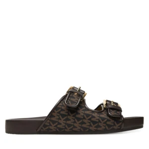 Klapki MICHAEL Michael Kors Byers  40T5BYFS1D Brązowy