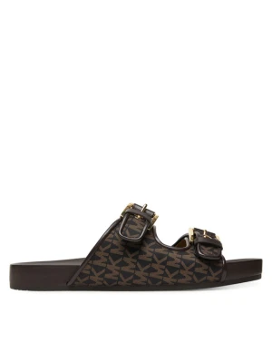 Klapki MICHAEL Michael Kors Byers 40T5BYFS1D Brązowy