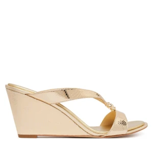 Klapki MICHAEL Michael Kors Cherie 40T6CHMS2M Złoty