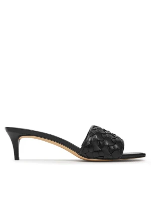 Klapki MICHAEL Michael Kors Elyse 40R6EYMS3L Czarny