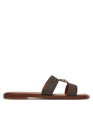Klapki MICHAEL Michael Kors Ering Flat 40S6ERFS2B Brązowy
