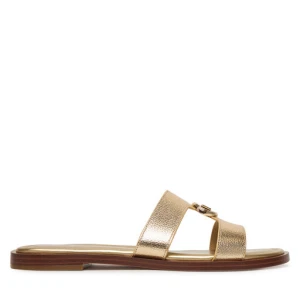 Klapki MICHAEL Michael Kors Ering Flat 40S6ERFS2M Złoty