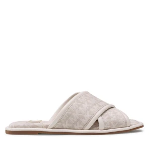 Klapki MICHAEL Michael Kors Gideon Slide 40S2GDFP1Y Beżowy
