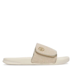 Klapki MICHAEL Michael Kors Jett Darby MK04190732 Złoty