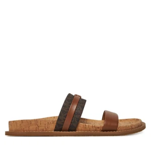Klapki MICHAEL Michael Kors Mandy 40S5MAFS3L Brązowy