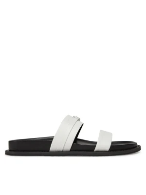 Klapki MICHAEL Michael Kors Mandy Flat Sandal 40S5MAFS2L Biały