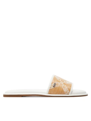 Klapki MICHAEL Michael Kors Saylor 40S4SYFS2Y Beżowy