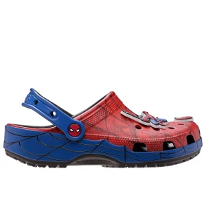 Klapki dziecięce Crocs Spider-Man Classic Clog 211409-90H - czerwone