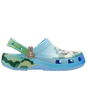 Klapki młodzieżowe Crocs Toddler Bluey Best Buddies Classic Clog 212369-90H - niebieskie