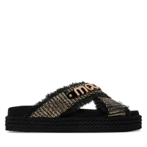 Klapki Mou Criss-cross MU.SW451009K Czarny