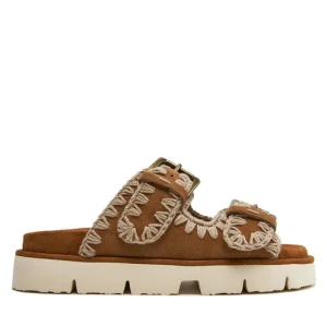 Klapki Mou MU.SW461005A Brązowy