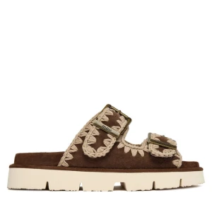 Klapki Mou MU.SW461005A Brązowy