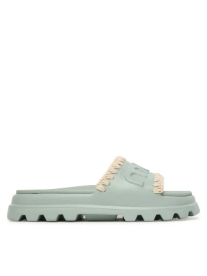 Klapki Mou MU.SW661000N Zielony