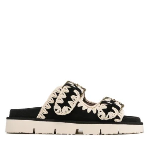 Klapki Mou New Bio With Buckles SW461005A Czarny