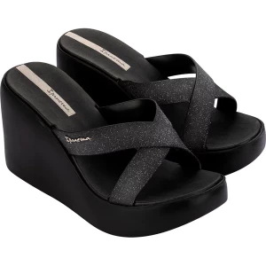 Klapki na koturnie High Fashion II Slide Fem Ipanema