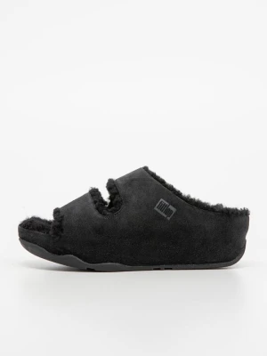 Klapki na obcasie FitFlop czarny