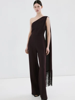 Klapki na obcasie kaczuszka czekoladowy - Kobieta - - MANGO