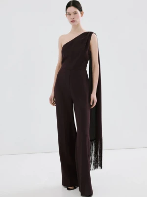 Klapki na obcasie kaczuszka czekoladowy - Kobieta - - MANGO