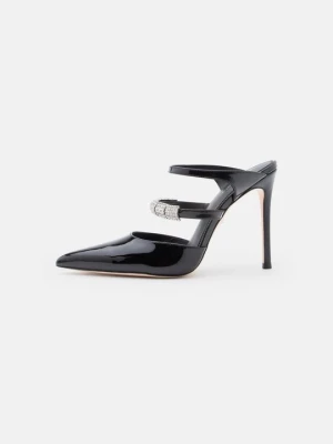 Klapki na obcasie MARCIANO BY GUESS czarny