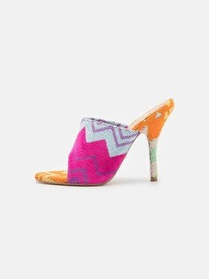 Klapki na obcasie Missoni