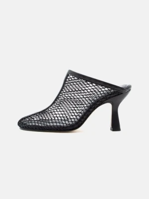 Klapki na obcasie Souliers Martinez czarny