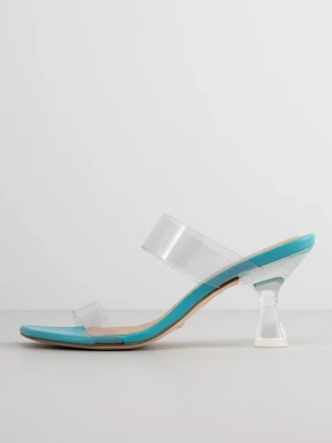 Klapki na obcasie Stuart Weitzman