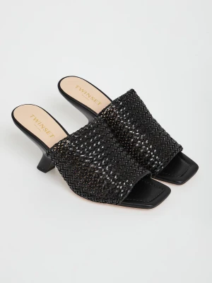 Klapki na obcasie TWINSET Twinset Milano