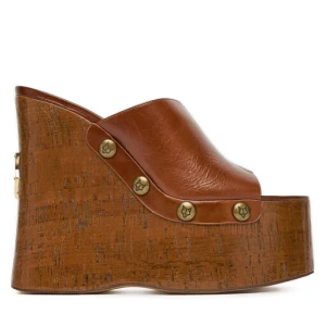 Klapki Naked Wolfe TULIP 00131 Brązowy