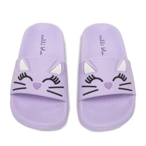 Klapki Nelli Blu P3040014K Fioletowy