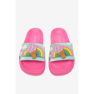 Klapki Nelli Blu P4047530 Zielony