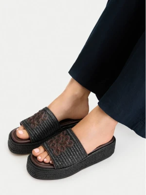 Klapki Nine West EO-259-8201 Czarny