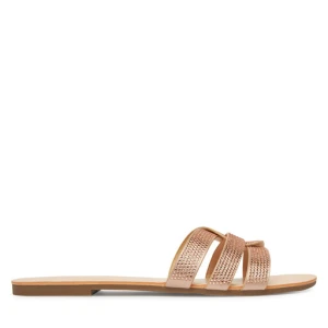 Klapki ONLY Shoes 15340950 Różowe złoto