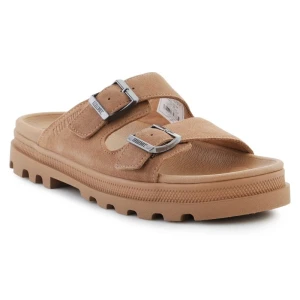 Klapki Palladium Dunelite Riviera Sde 74455-252-M brązowe