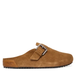 Klapki Pepe Jeans Corby Clog W PLS900001 Brązowy