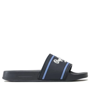 Klapki Pepe Jeans Slider Logo B PBS70054 Granatowy