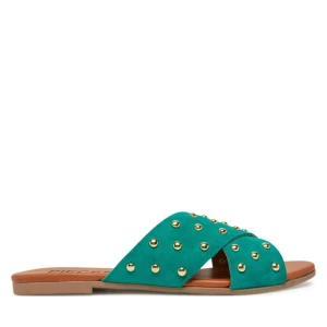 Klapki Pieces 17156837 Zielony