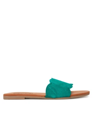 Klapki Pieces 17156838 Zielony